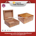 Natural wood new design cigarette box wholesale